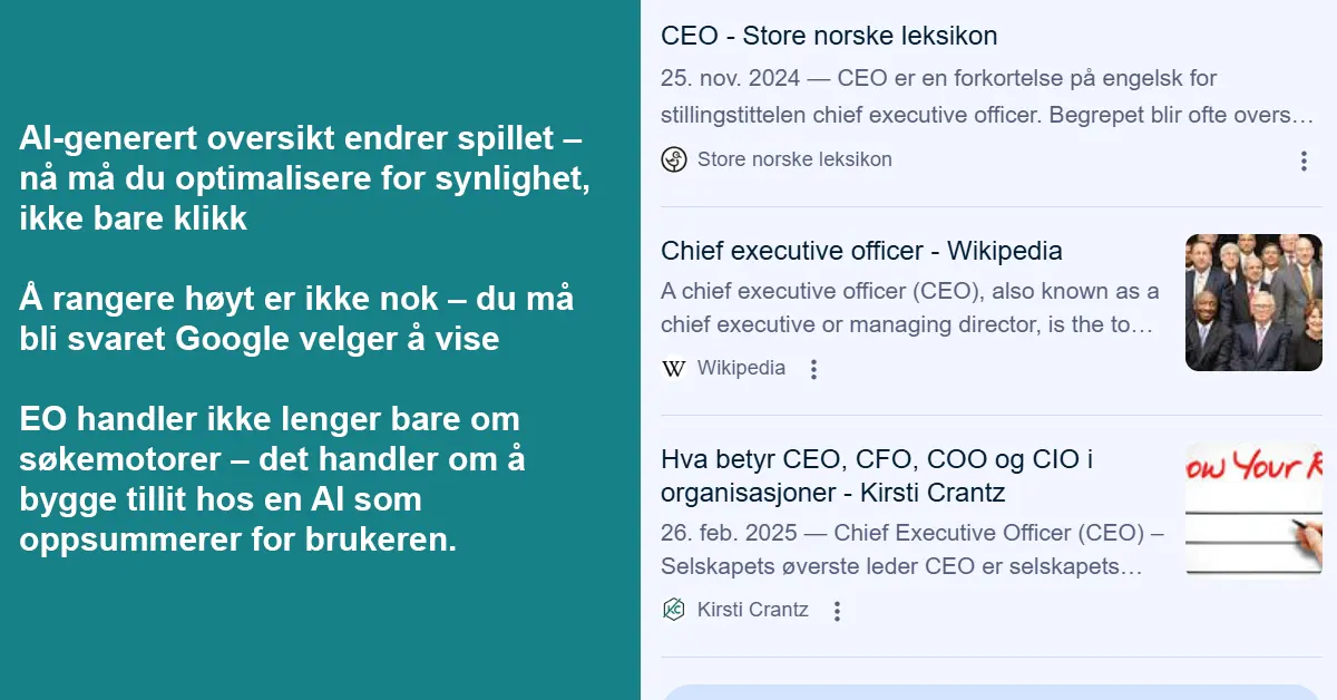 Google har endret søkeresultatene – er din SEO-strategi allerede utdatert?