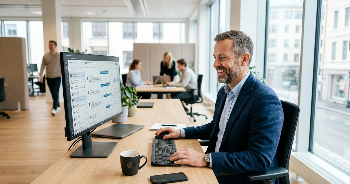 AI-chatbot: Slik sparer norske bedrifter 40 % på kundeservice – og selger mer mens de sover